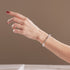 Poussière de fée | Argent | Bracelet de perles de verre sirène